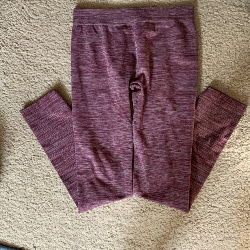 Charlotte Russe Purple and Gray Active Pants